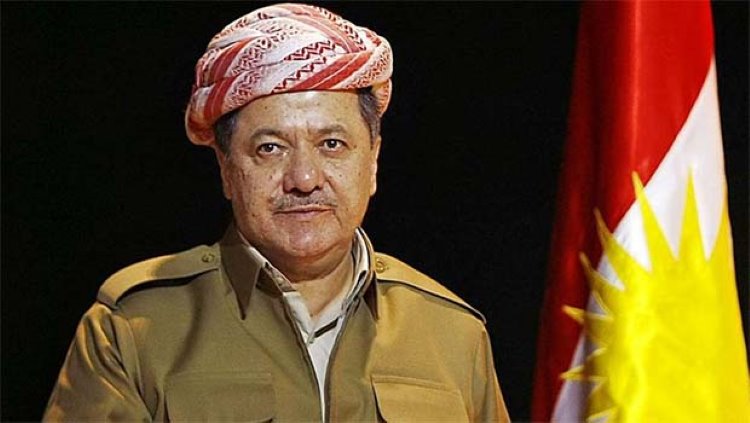 Barzani'den teşekkür mesajı