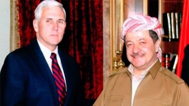 Başkan Barzani, ABD Başkan Yardımcısı Mike Pence ile görüşecek