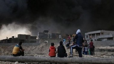 Musul'da mahsur bulunan 350 bin çocuk için uyarı