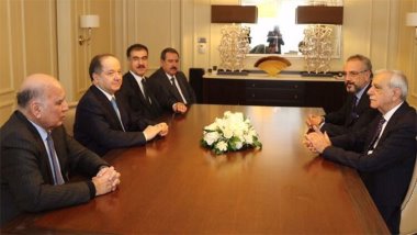 Barzani, Ahmet Türk ve Sırrı Sakık'la görüştü