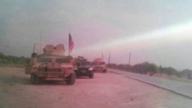 Amerika askerleri Minbic'de