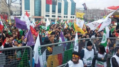 İstanbul'daki Newroz kutlamasında gerginlik