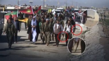 PKK'nin Rojava'dan getirdiği siviller arasında silahlı kişiler de vardı