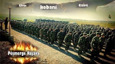 Roj Peşmergeleri sınıra konuşlandı