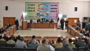 Kerkük Kent Meclisi'nden Kürdistan bayrağına onay