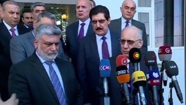 Bağdat'ta bulunan Kurdistan heyeti: Kerkük'te Kurdistan Bayrağı indirilmeyecek!