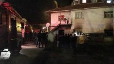 Suriyeli ailenin kaldığı gecekondu kundaklandı!