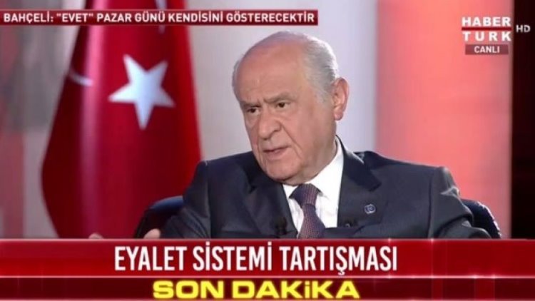 Bahçeli, Erdoğan'ın açıklamasını fazlasıyla yeterli buldu