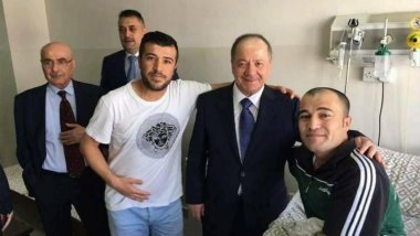 Başkan Barzani, Ürdün'de yaralı Peşmergeleri ziyaret etti