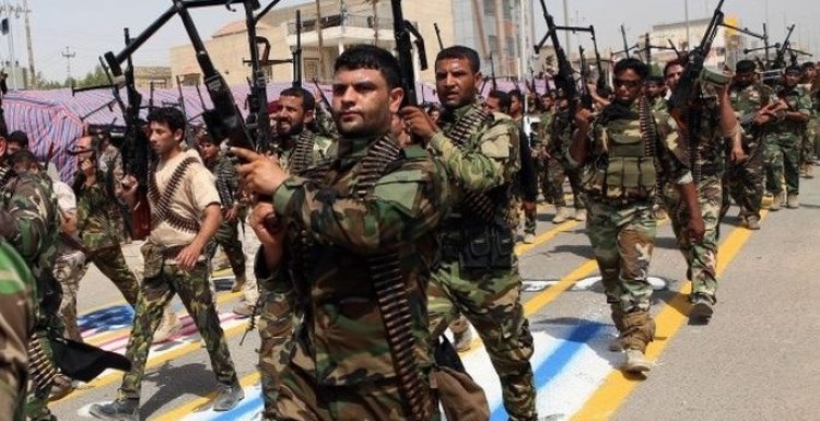 Şii milisler Şengal'de hendek kazıyor
