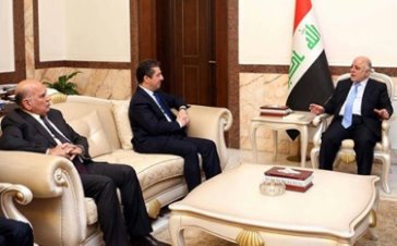 Kürt heyeti Bağdat'ta