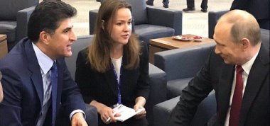 Başbakan Neçirvan Barzani Putin ile bir araya geldi