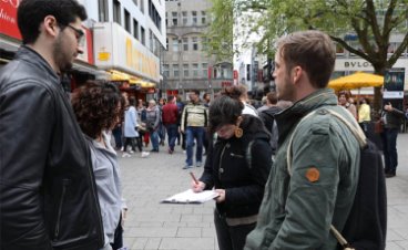Almanya’da Dersim için imza kampanyası