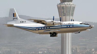 Myanmar'da düşen uçağın enkazına ulaşıldı