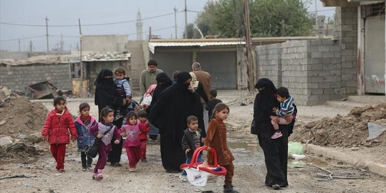Musul'da 690 bin kişi yerlerinden oldu