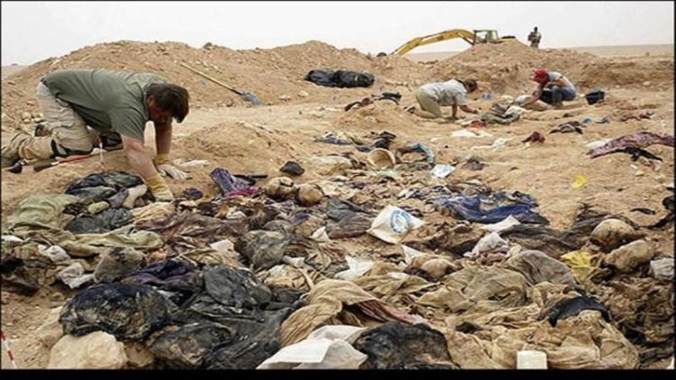 Musul'da toplu mezar bulundu