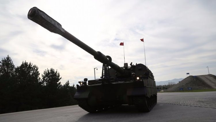 Hatay sınırına obüs topları sevkiyatı