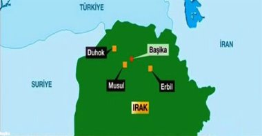 Türkiye'den Başika kampından çekilmesi istendi