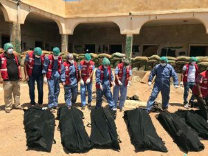 Afrin'de öldürülen 11 ÖSO'cunun cenazeleri Türkiye'deki ailelerine teslim edilecek