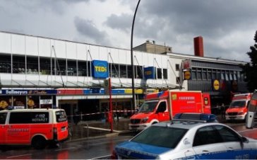 Hamburg'da bıçaklı saldırı: 1ölü