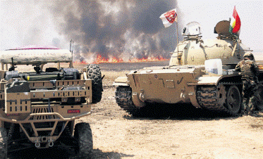 IŞİD'in esir aldığı 4 peşmerge kurtarıldı