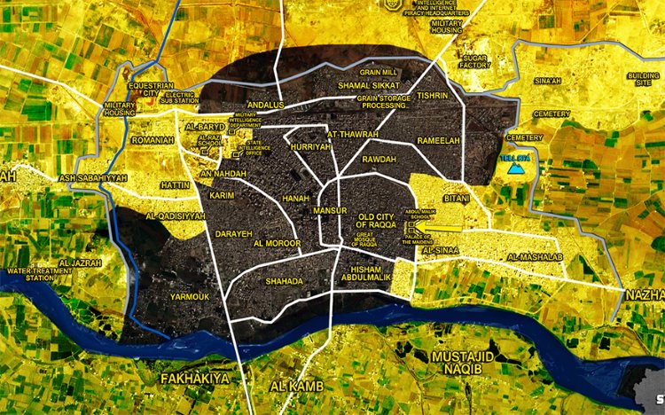 Kürt Güçler, Eski Rakka Kentine girdi. Işid gerilemeye devam ediyor