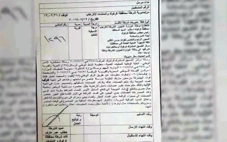 Irak Hükümetinden Kürdistan Peşmergelerine iftira ve komplo