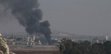 Koalisyon güçleri Rakka'da hastaneyi bombaladı