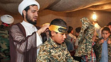 Haşdi Şabiden çocuk askeri kampı