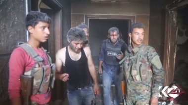 IŞİD saldırısında K24 muhabiriyle birlikte birçok gazeteci yaralandı