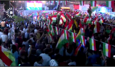 Hewlêr'de referandum karnavalı