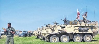 ABD'den QSD'ye Hummer araçları ile ağır silahlar 120 tırla yeni silah yardımı