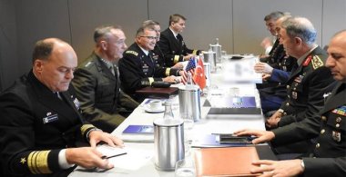 Türkiye ve ABD genelkurmay başkanları görüştü