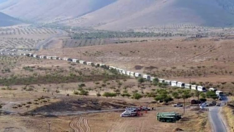Koalisyon: IŞİD konvoyu hala Suriye'de