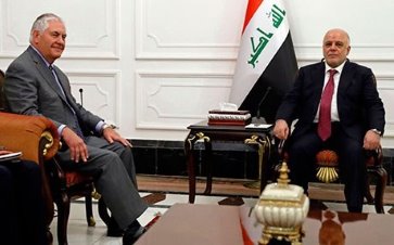 Rex Tillerson Bağdat'ta diyalog çağrısı yaptı