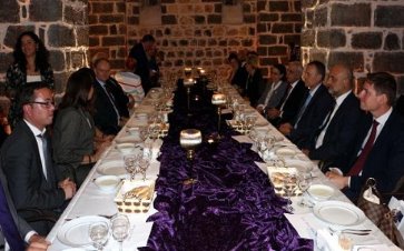 AB heyeti Ahmet Türk'ün misafiri oldu