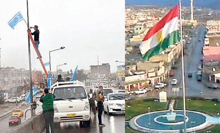 İran Kerkük’te üs kurdu Kürtçe ve Türkmence yasaklandı