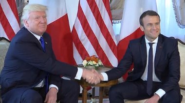 Trump ve Macron’dan İran’a karşı ortak mesaj
