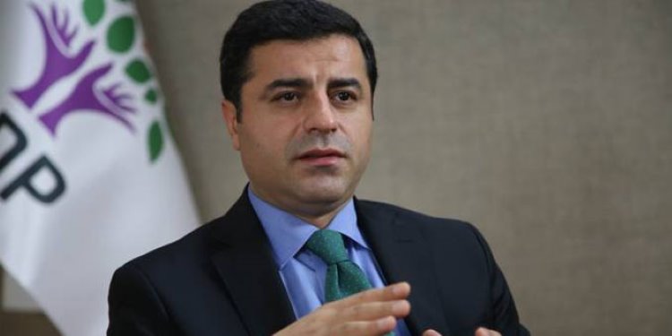 HDP Demirtaş'ın Aday olmama kararını üzüntü ama saygıyla karşılıyoruz