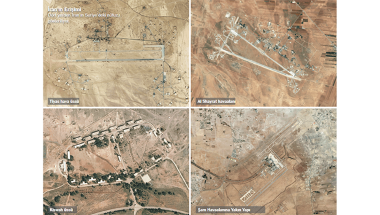 N.Y.Times İran'ın Suriye'de bulunan üslerinin görüntülerini yayınladı!