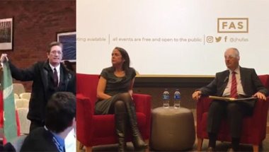 ABD'de Hopkins Üniversitesi’nde YPG'yi eleştiren İlker Başbuğ protesto edildi