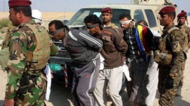 Irak polisinden Haşdi Şabi'ye basın