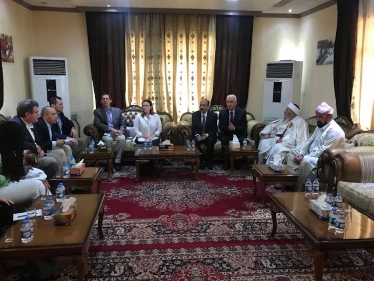 ABD heyeti Êzîdî temsilcileriyle görüştü