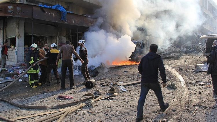 Suriye-İdlib'de hava saldırısı: 28 ölü
