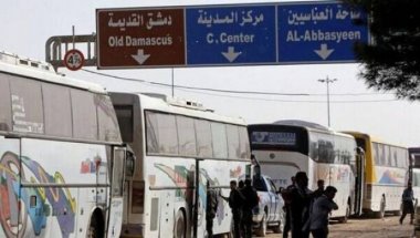 Doğu Guta'dan tahliye edilen cihatçılar ve aileleri Efrin'e yerleştiriliyor.