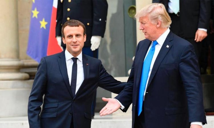 Trump ve Macron Suriye'ye müdahaleyi görüştü