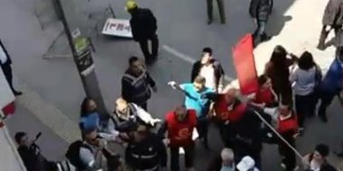 1 Mayıs kutlamalarında HDP'lilere saldırı