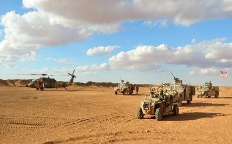 ABD öncülüğündeki koalisyon, Suriye’nin doğusunda tatbikata başladı