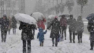 Kürt şehirleri için sağanak ve kar uyarısı