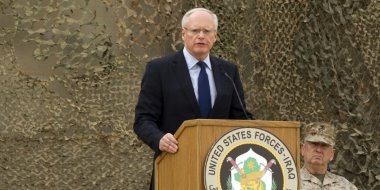 ABD’nin Özel Temsilcisi James Jeffrey Menbiç’te DSG'yi ziyaret etti